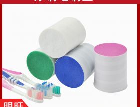 牙刷合成纖維毛絲，長(cháng)效抗菌[明旺]